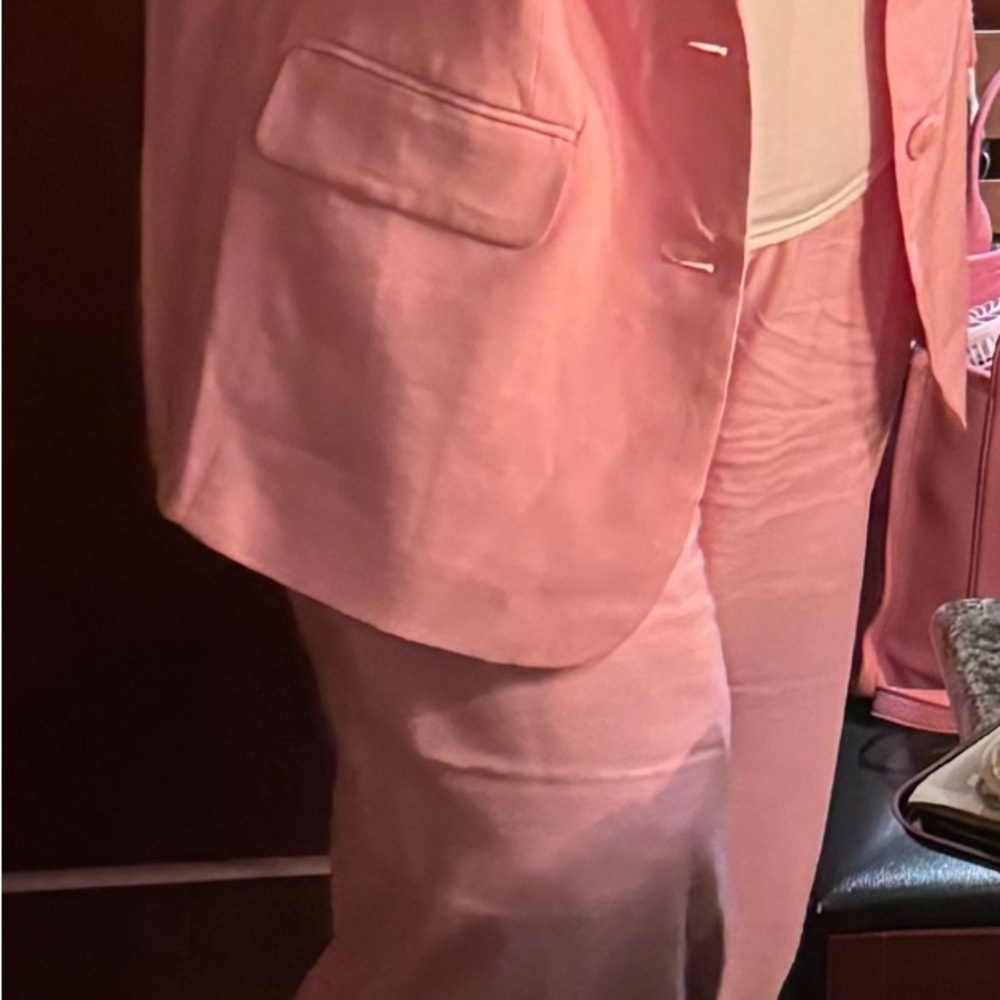 Women’s Pink Blazer Suit